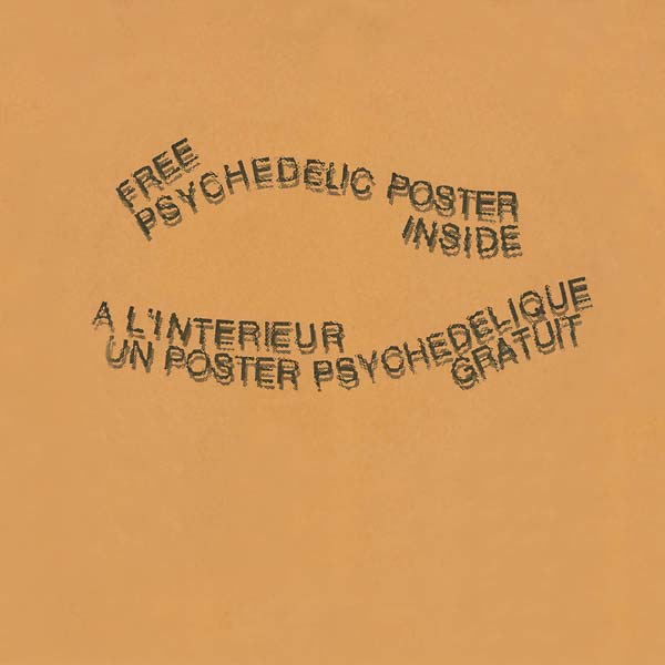 Free Psychedelic Poster Inside Vinyl Record