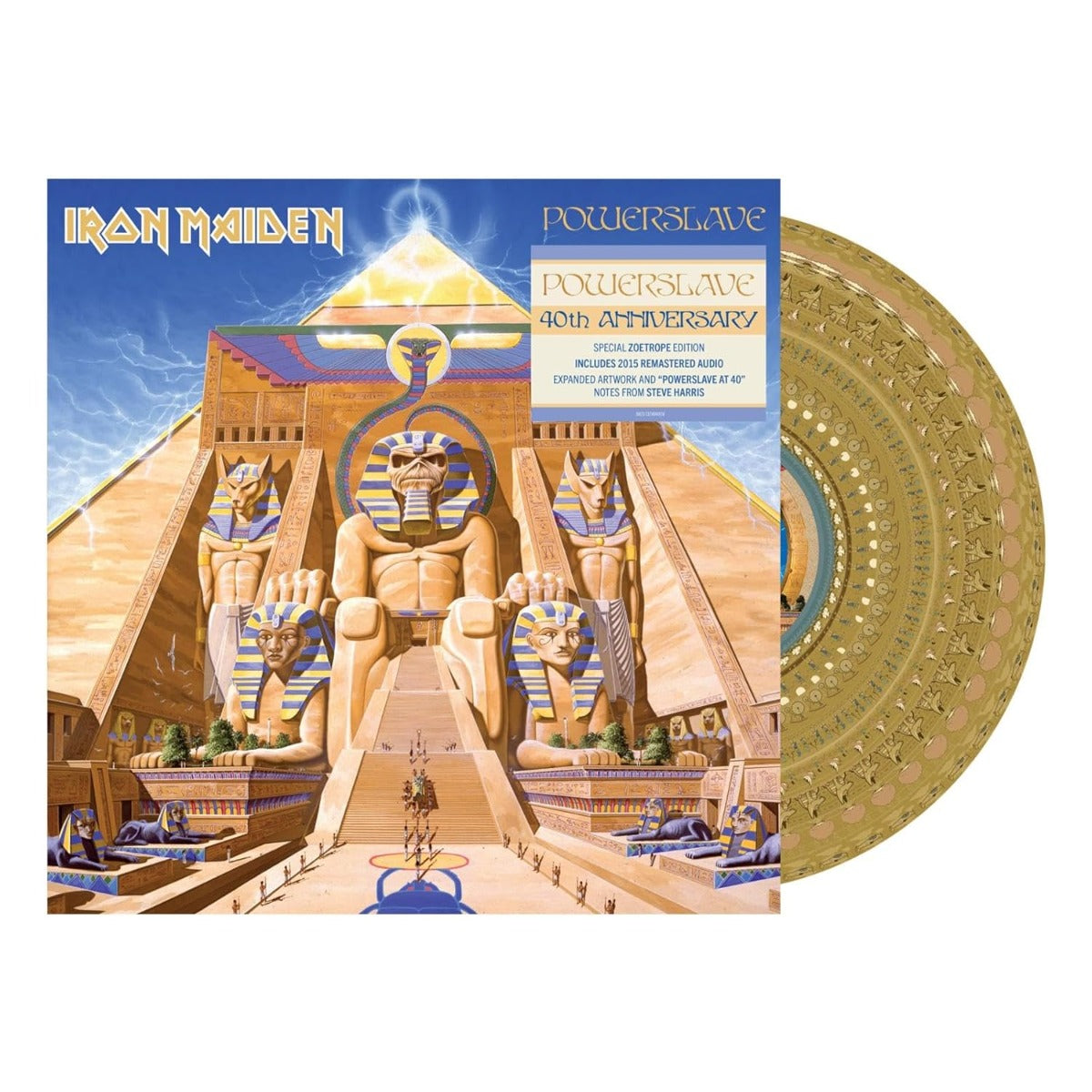 Powerslave (Limited Edition, Zoetrope, Anniversary Edition, Remastered) [Import] Vinyl Record