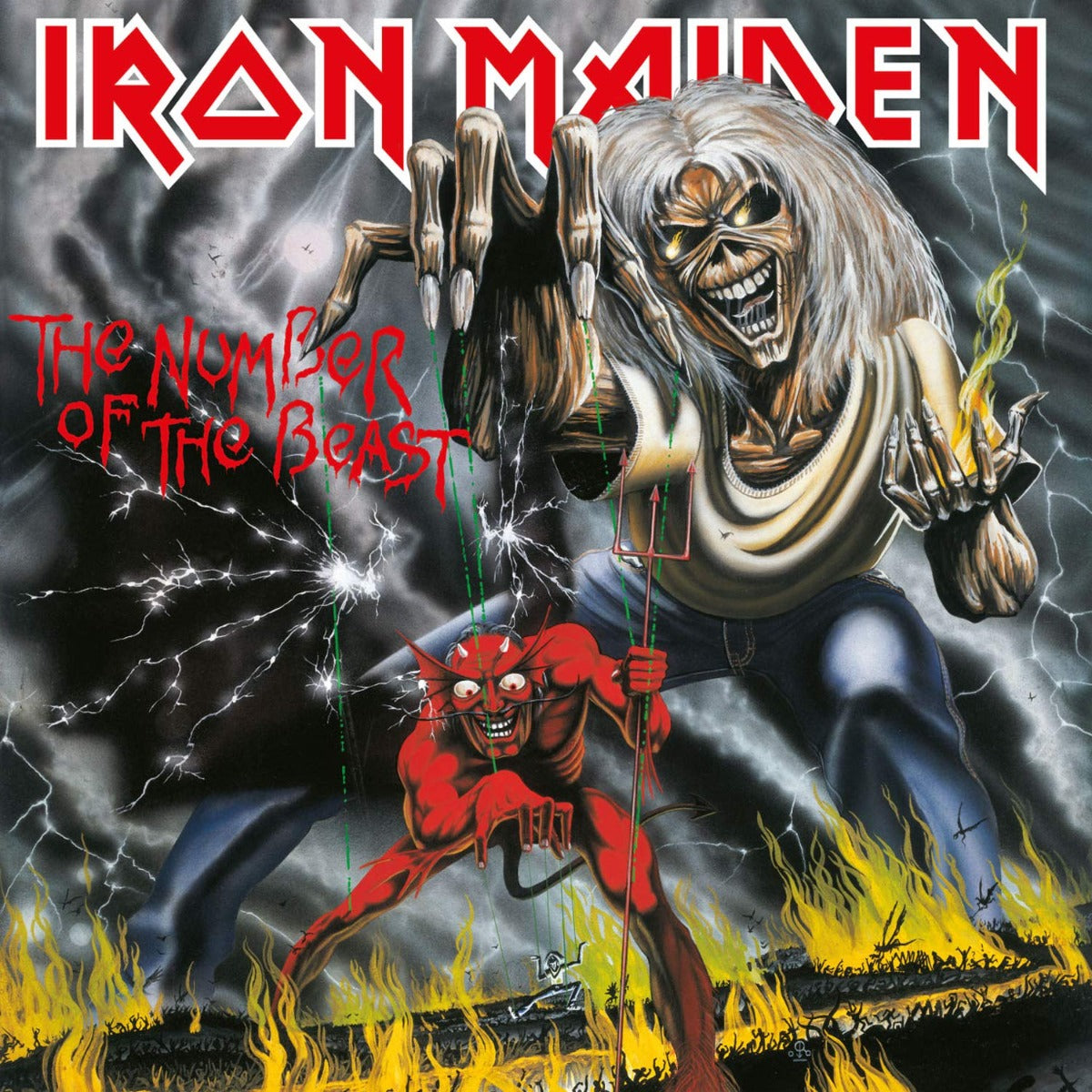 The Number of the Beast (180 Gram Vinyl, Remastered) Vinyl Record