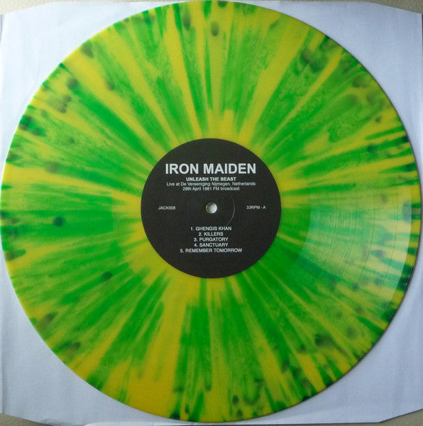 Iron Maiden - Unleash The Beast: Live At De Vereeniging Nijmegen, Netherlands 1981 (Limited Edition, Green & Yellow Splatter Colored Vinyl) [Import] |