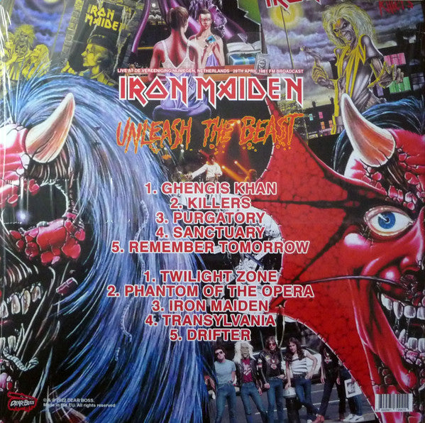 Iron Maiden - Unleash The Beast: Live At De Vereeniging Nijmegen, Netherlands 1981 (Limited Edition, Green & Yellow Splatter Colored Vinyl) [Import] |