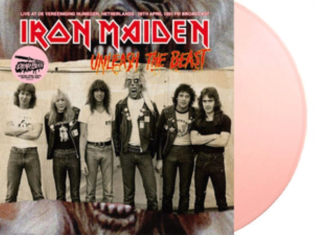 Iron Maiden - Unleash The Beast: Live At De Vereeniging Nijmegen, Netherlands 28th April 1981 FM Broadcast (Limited Edition, Pink Vinyl) [Import] Vinyl Record