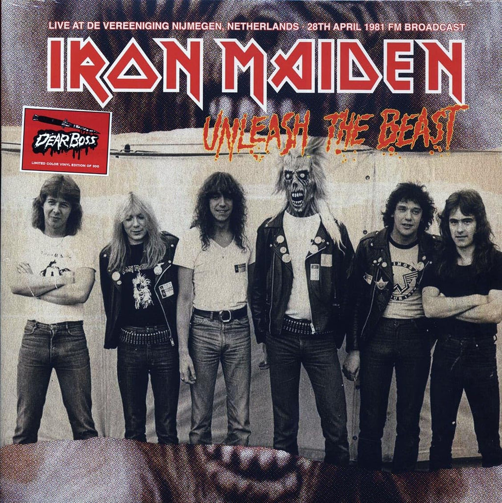 Iron Maiden - Unleash The Beast: Live At De Vereeniging Nijmegen, Netherlands 28th April 1981 FM Broadcast (Limited Edition, Pink Vinyl) [Import] Vinyl Record