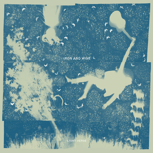 Iron & Wine Light Verse (Limited Edition, Clear w/ Blue Swirl Colored Vinyl) Vinyl Record