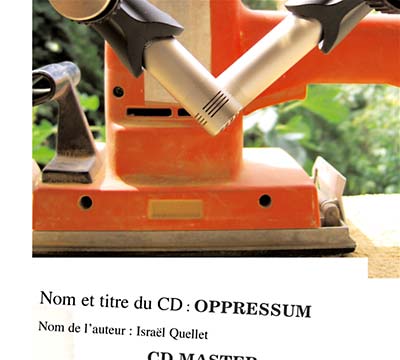 Oppressum Music CD
