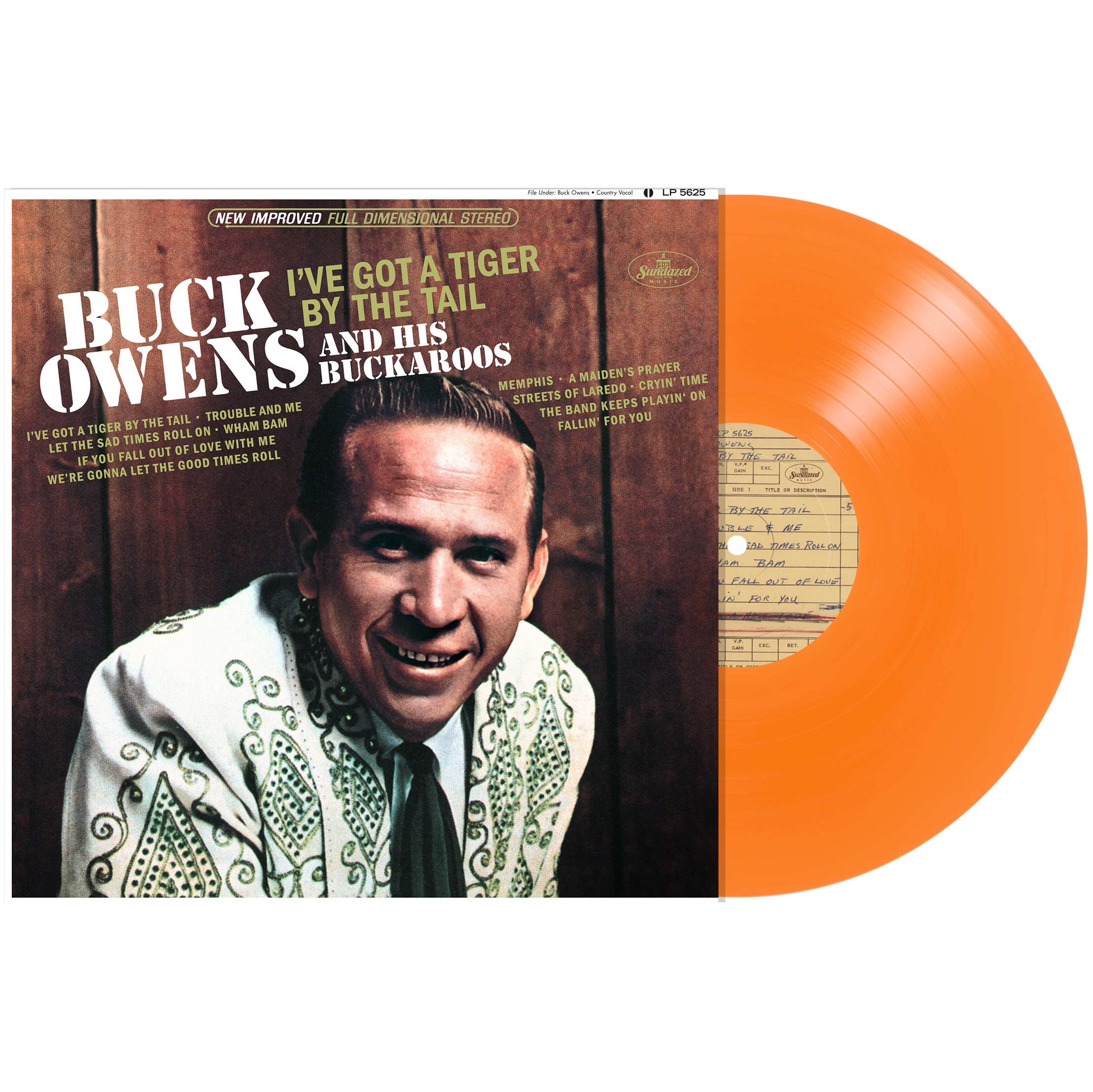 I've Got A Tiger By The Tail (Orange RSD 11/29/24) Vinyl Record