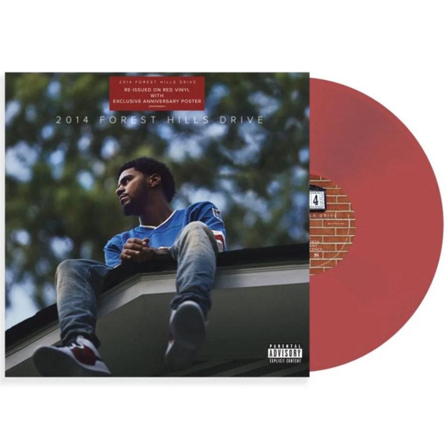 2014 Forest Hills Drive (10th Anniversary Edition, Red Colored Vinyl) [Import] (2 LPs) Vinyl Record