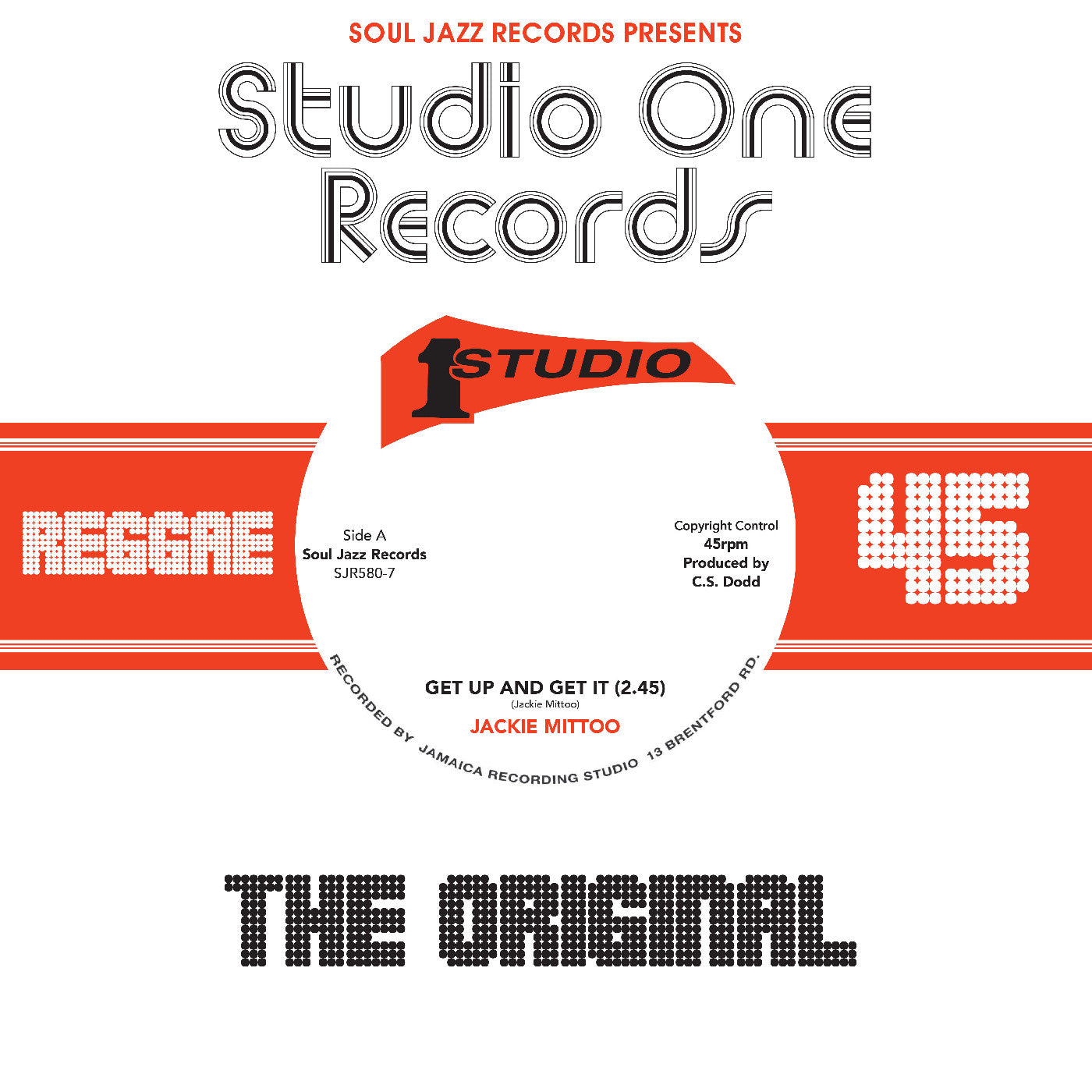 (PRE ORDER 3/13/26) Get Up And Get It / Keep On Dancing (VINYL 7") |