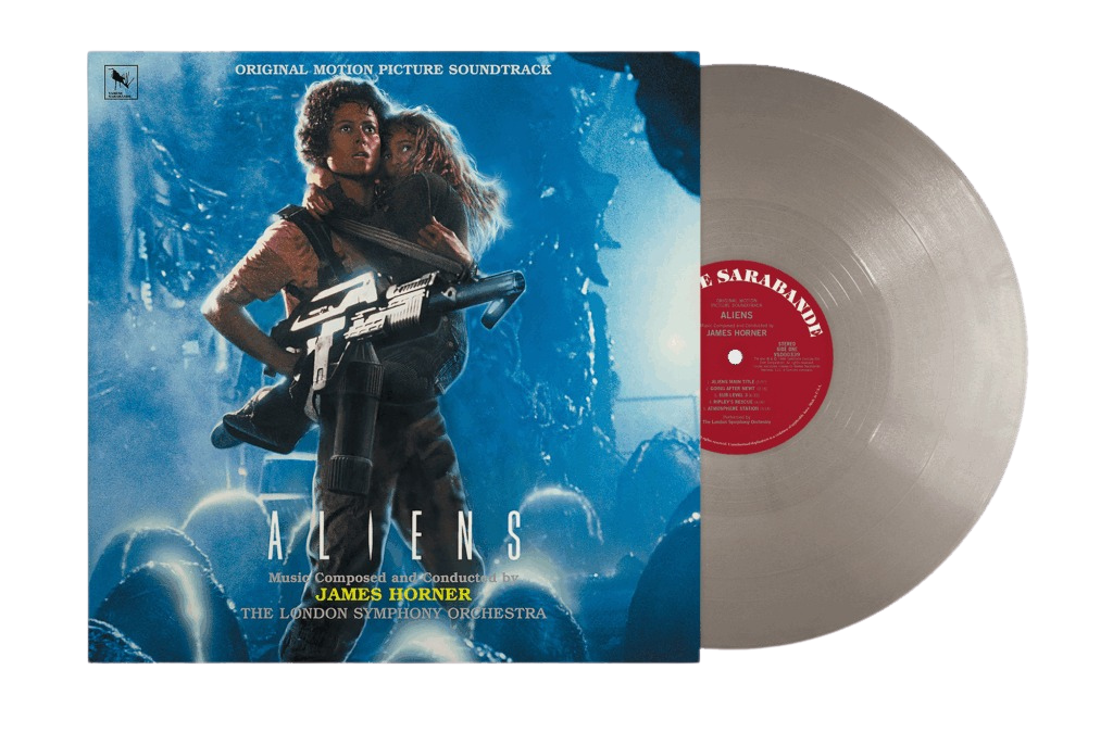 PRE-ORDER: James Horner - Aliens (Original Motion Picture Soundtrack) (40Th Anniversary) [Silver LP] Vinyl Record