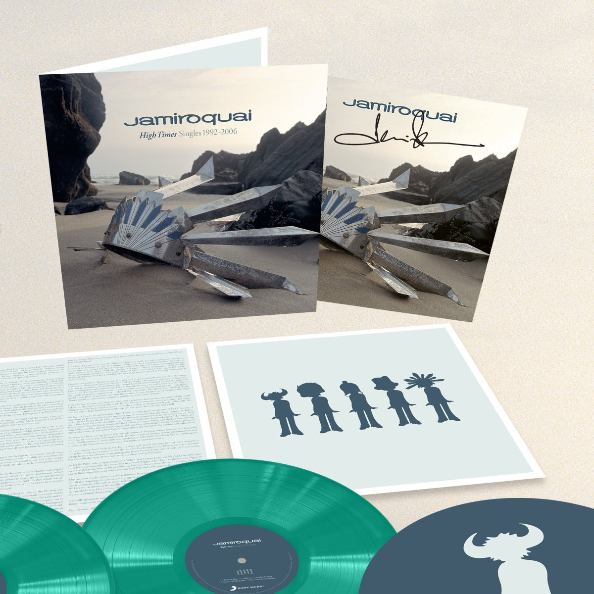 High Times: Singles 1992-2006 (Limited Edition, Green Marble Colored Vinyl) [Import] (Autographed Insert) (2 Lp's) Vinyl Record