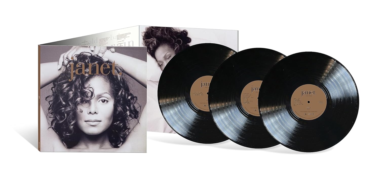 Janet Jackson janet: Deluxe Edition (Limited Edition, Bonus Tracks) (3 Lp's) Vinyl Record