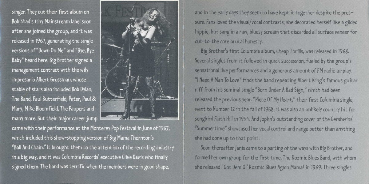 Janis Joplin – 18 Essential Songs Music CD