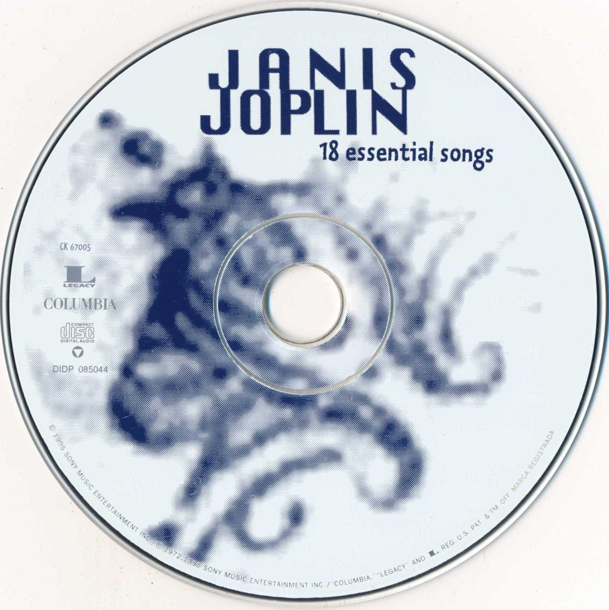 Janis Joplin – 18 Essential Songs Music CD