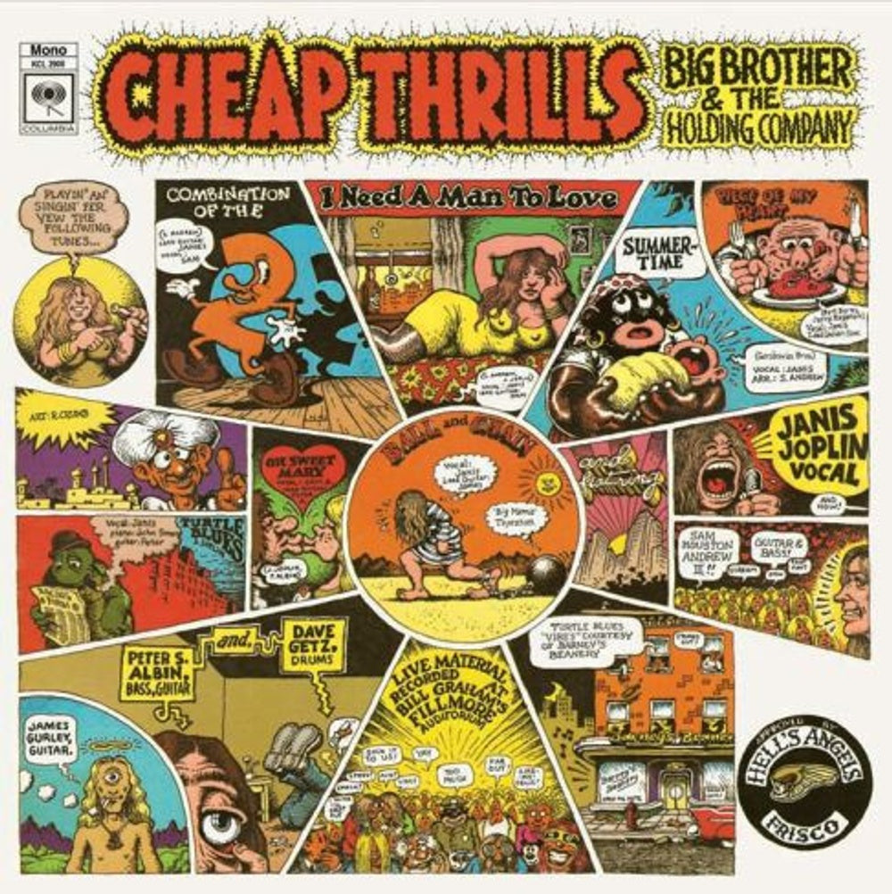 Big Brother and the Holding Company ft Janis Joplin – Cheap Thrills (Mono LP Vinyl) Vinyl Record