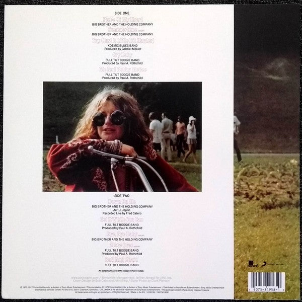 Janis Joplin – Janis Joplin's Greatest Hits (LP Vinyl) Vinyl Record