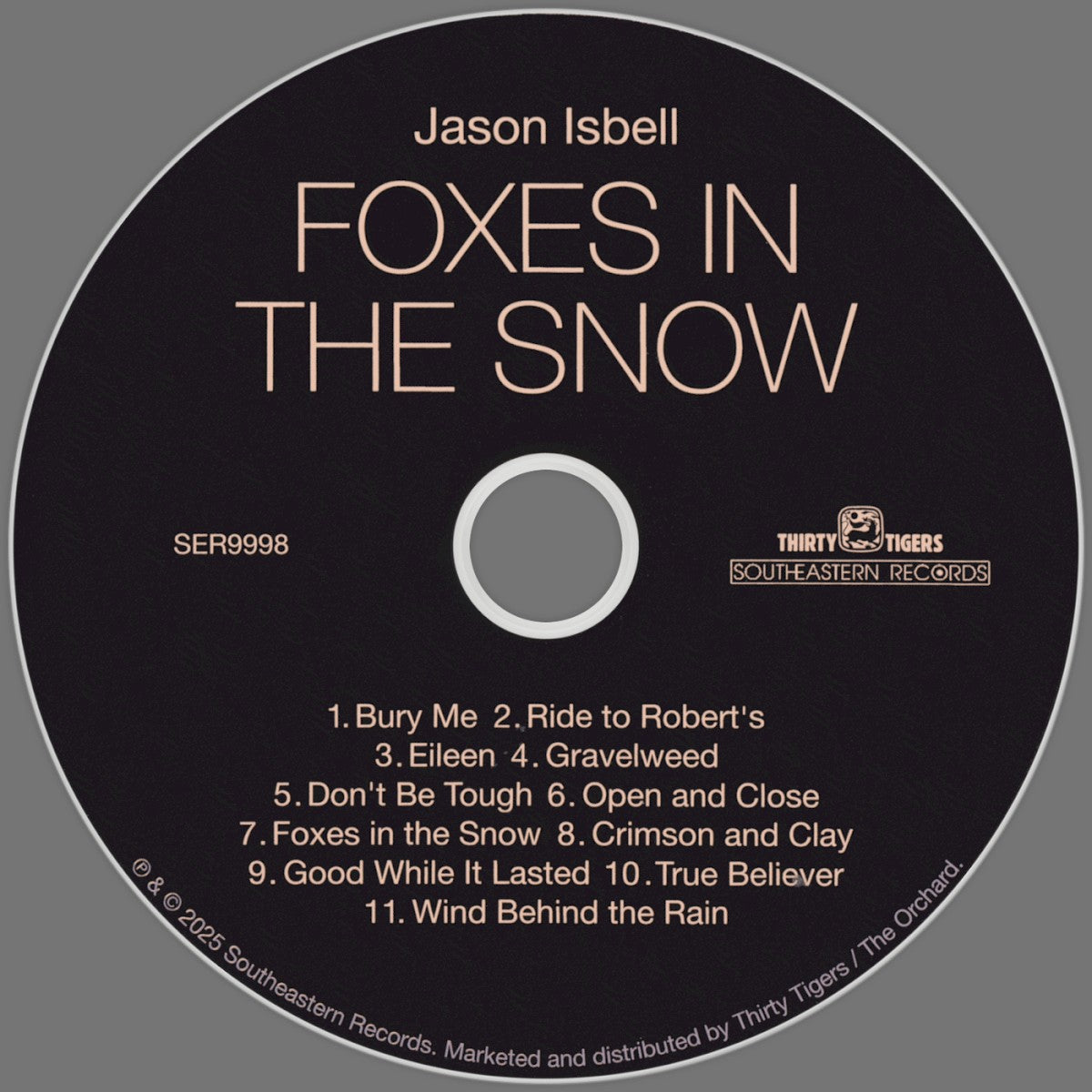 Jason Isbell – Foxes in the Snow (Compact disc CD) Music CD
