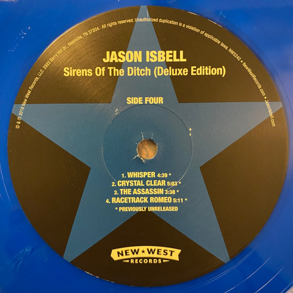 Jason Isbell – Sirens Of The Ditch (Blue 2-LP Vinyl) Vinyl Record