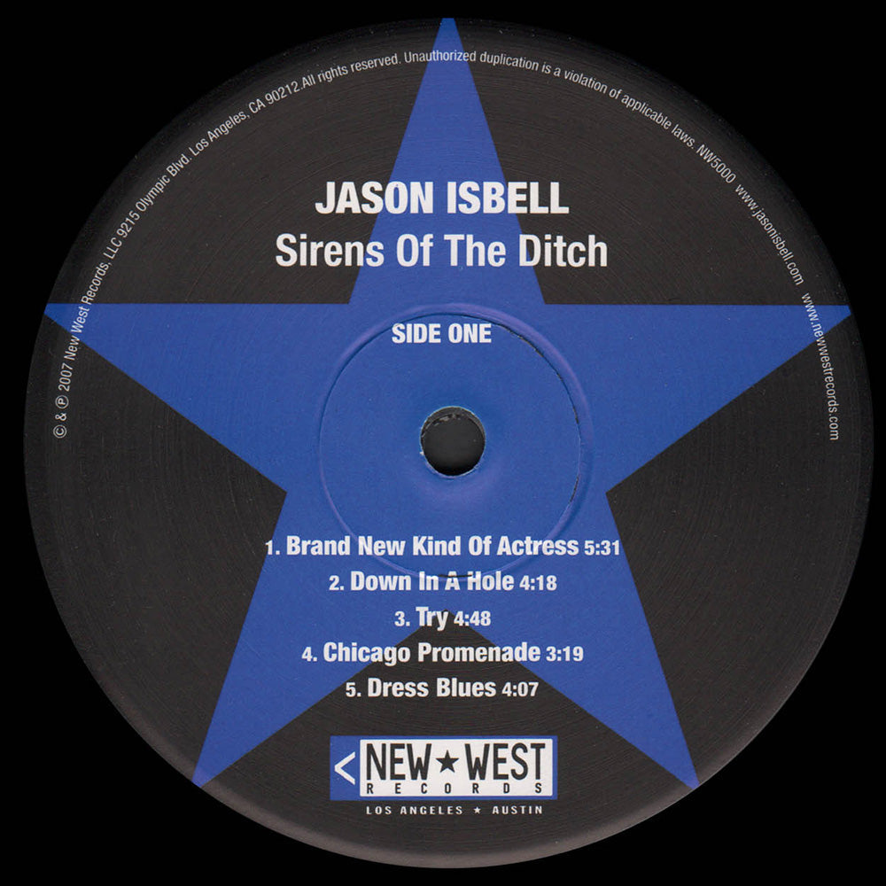 Jason Isbell – Sirens Of The Ditch (LP Vinyl) Vinyl Record