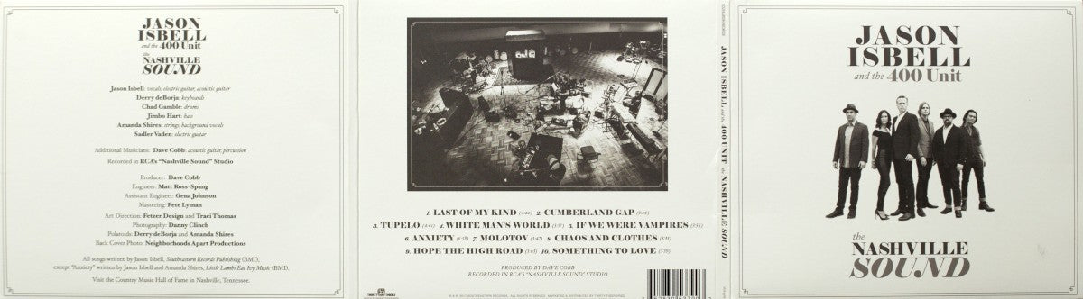 Jason Isbell – The Nashville Sound Music CD