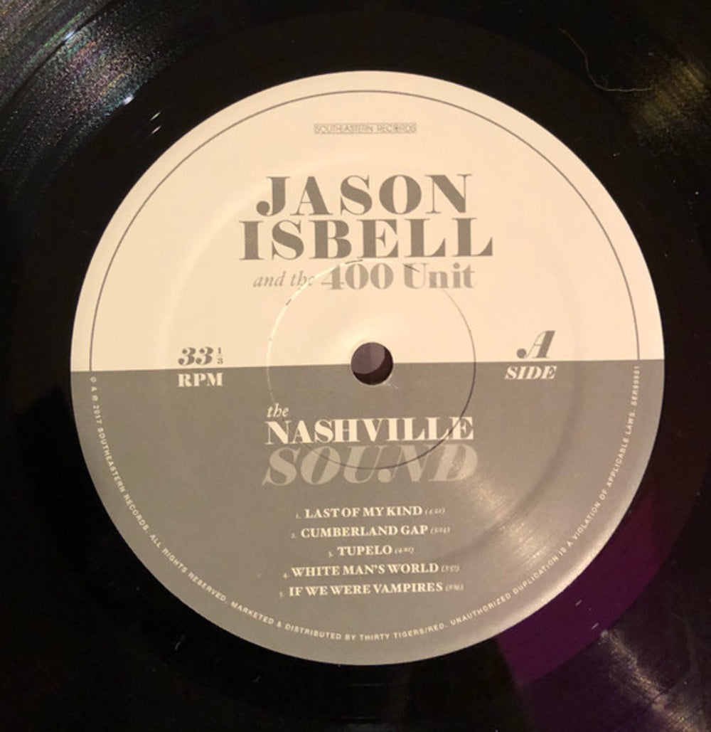 Jason Isbell – The Nashville Sound (LP Vinyl) Vinyl Record