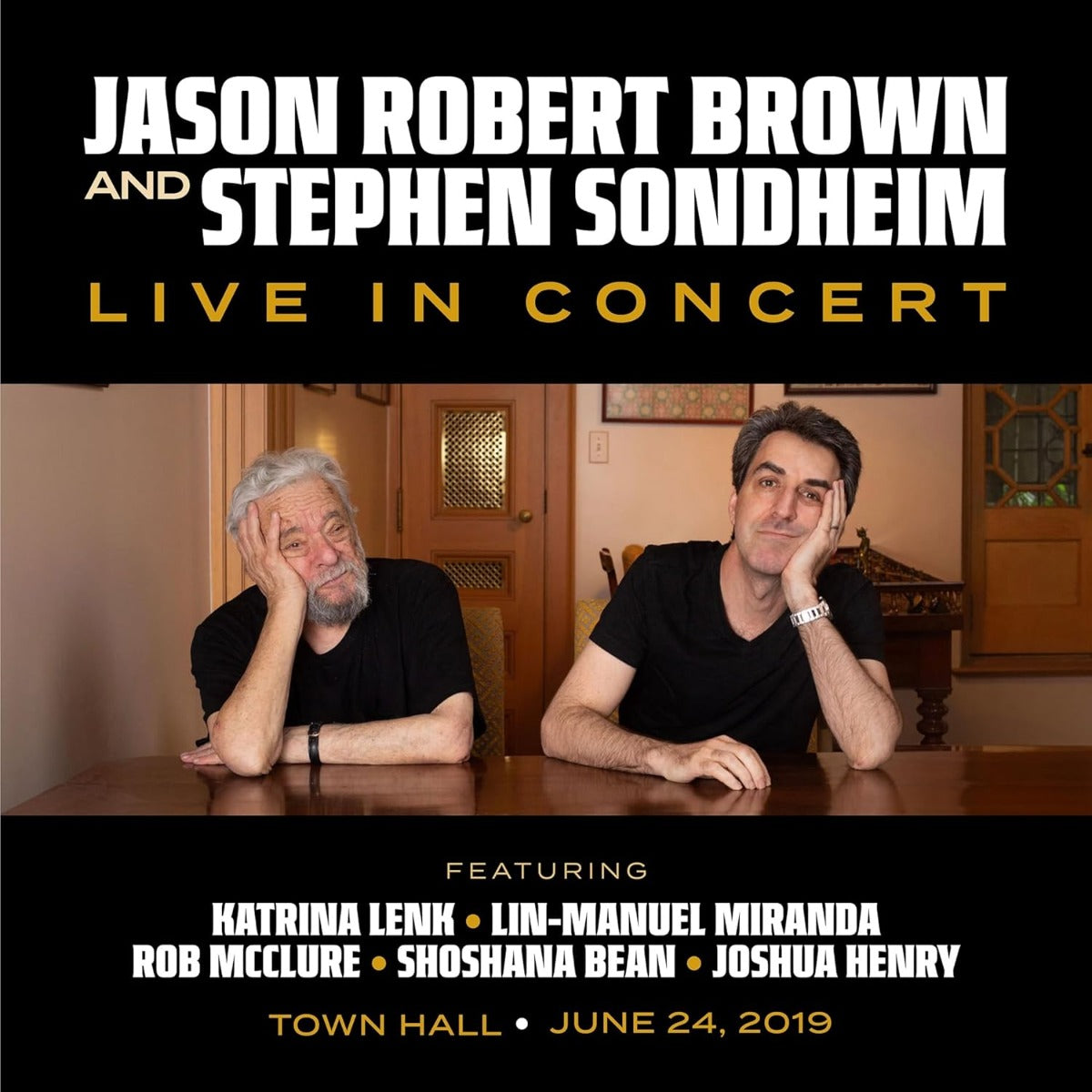 Jason Robert Brown and Stephen Sondheim: Live in Concert (2 Lp's) Vinyl Record