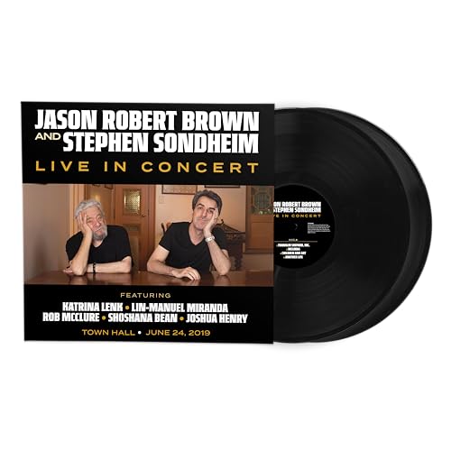 Jason Robert Brown and Stephen Sondheim: Live in Concert (2 Lp's) Vinyl Record
