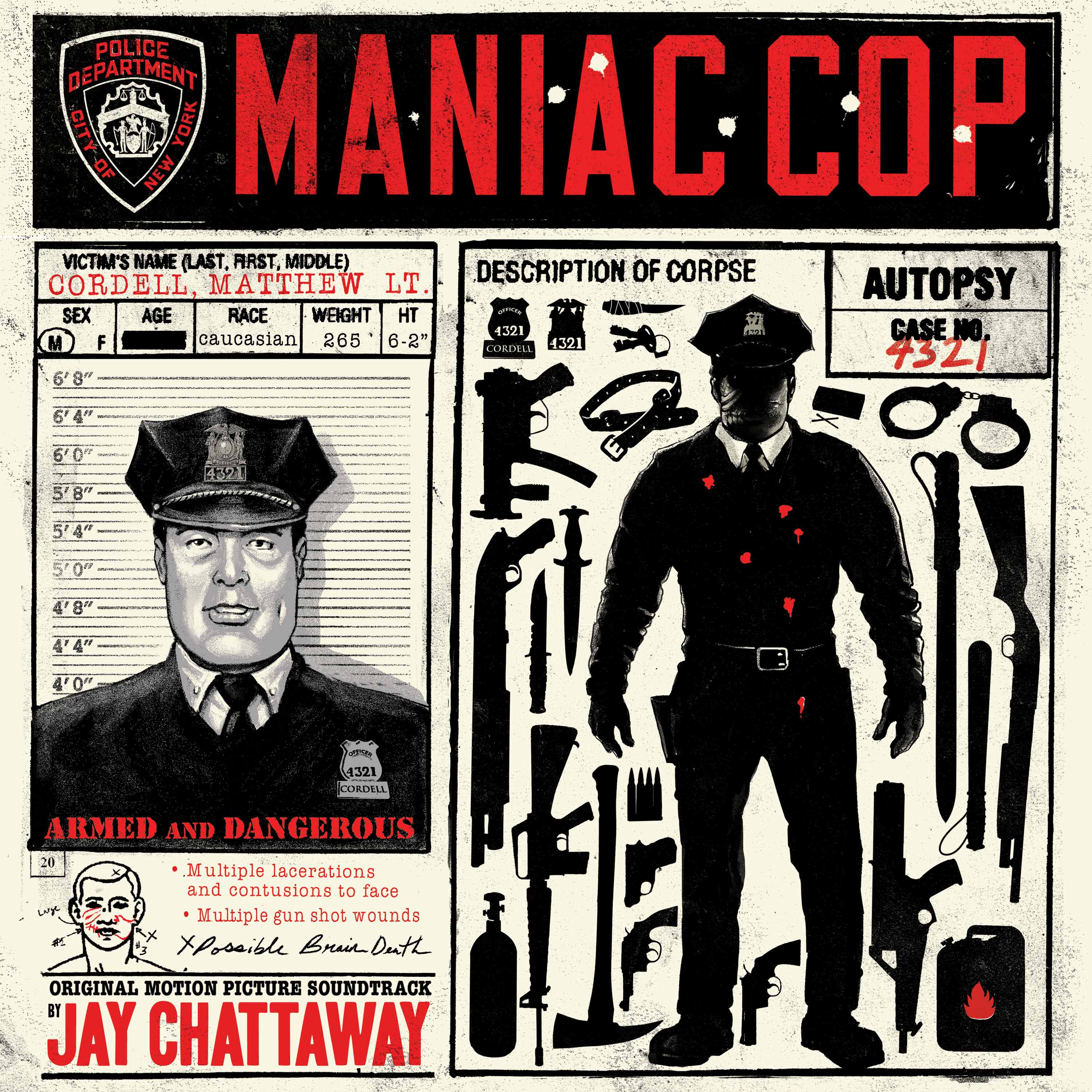 Maniac Cop (Original Motion Picture Soundtrack) Vinyl Record