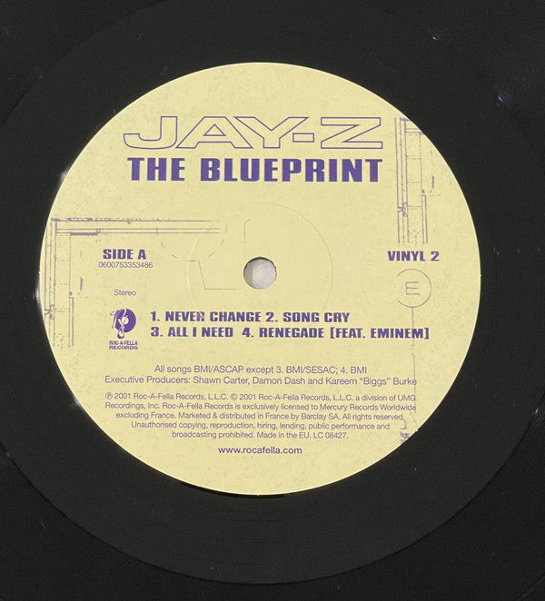 The Blueprint | Mint (M) Mint (M)