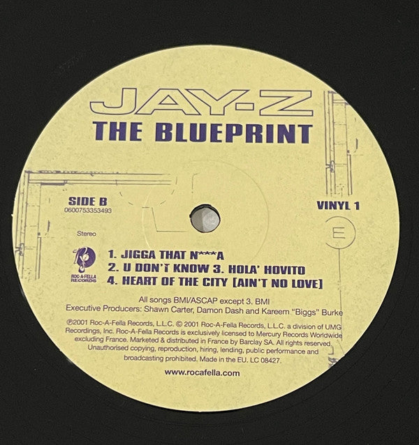 The Blueprint | Mint (M) Mint (M)