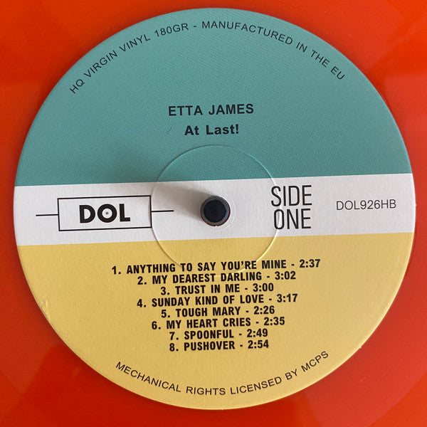At Last! (COLOR VINYL) | Mint (M) Mint (M)