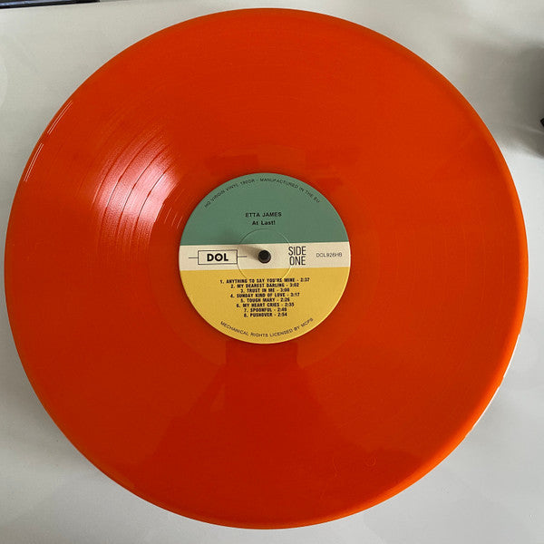 At Last! (COLOR VINYL) | Mint (M) Mint (M)