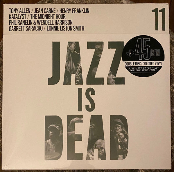 Ali Shaheed Muhammad & Adrian Younge Jazz Is Dead 11 (2LP, Green) Vinyl Record