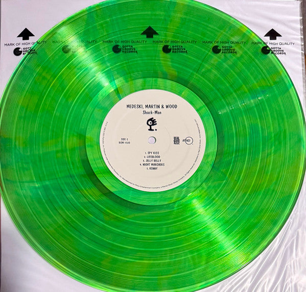 Medeski Martin & Wood - Shack-man (FLUORESCENT GREEN VINYL) | Mint (M) Mint (M)