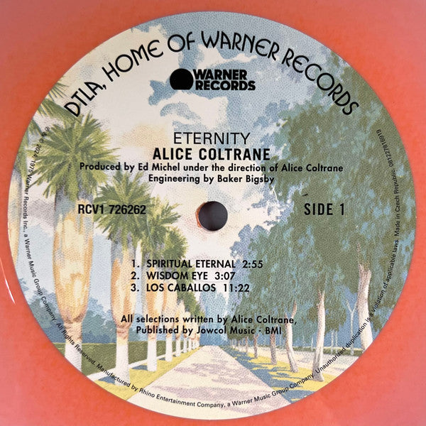 Alice Coltrane - Eternity (VMP VINYL) | Mint (M) Mint (M)