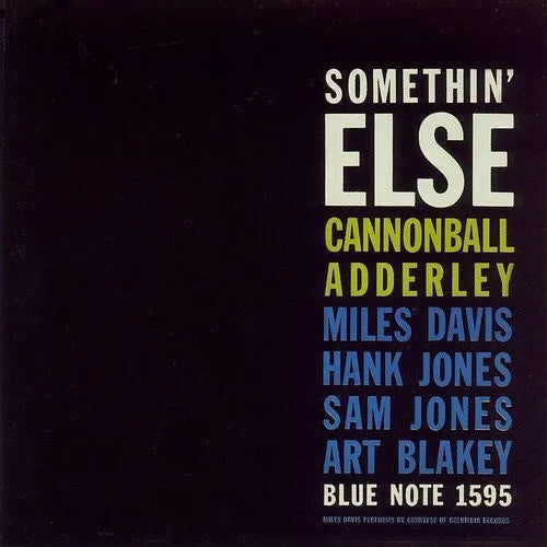 Cannonball Adderley - (PRE ORDER 3/20/26) Somethin' Else (CLEAR VINYL) |