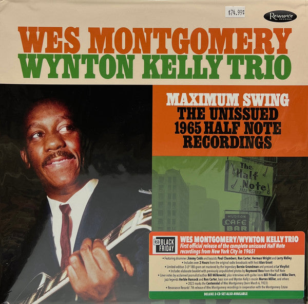 Wes Montgomery - Maximum Swing: The Unissued 1965 Half Note Recordings (3xVINYL RSD) |
