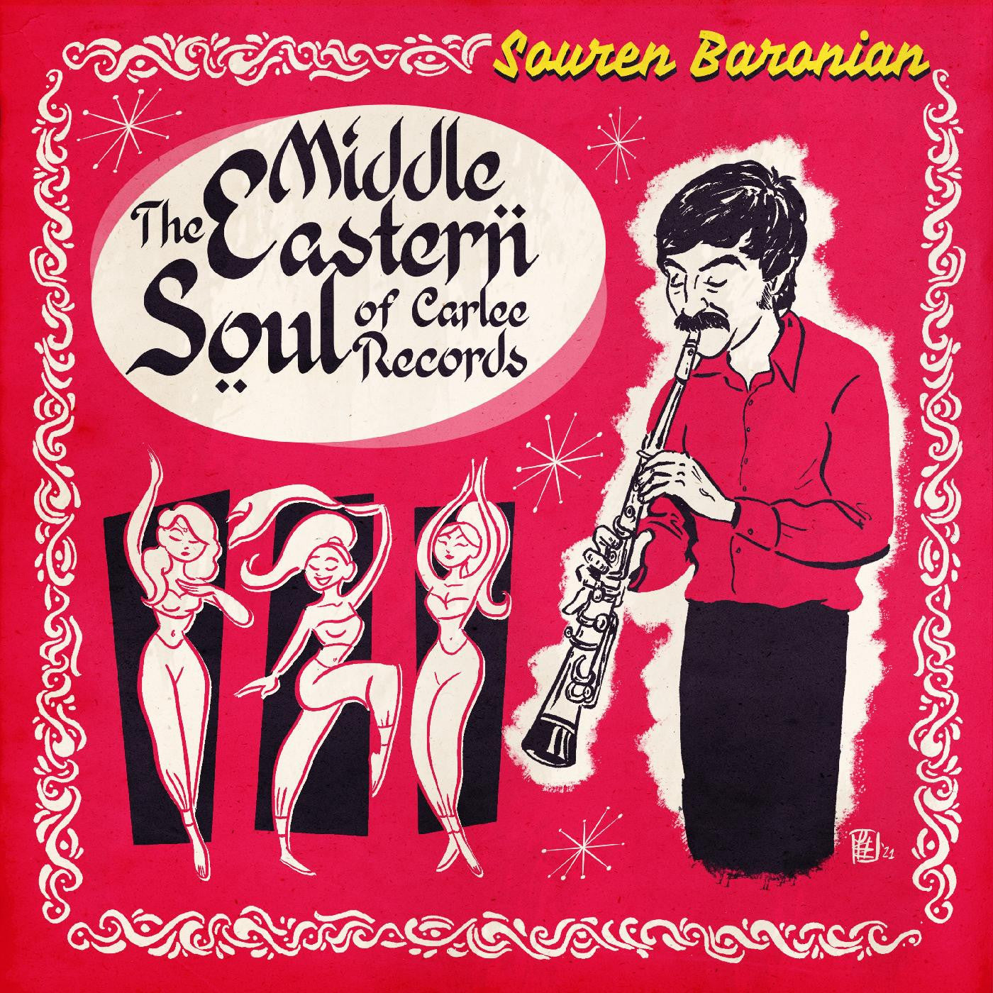 Baronian, Souren - The Middle Eastern Soul of Carlee Records (TRANSLUCENT GOLD VINYL) | Mint (M) Mint (M)