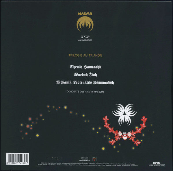 Magma - Theusz Hamtaahk Trilogie Au Trianon (4xVINYL) | Mint (M) Mint (M)