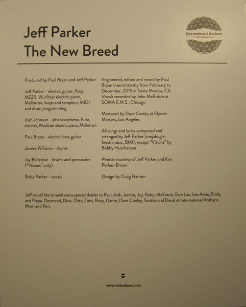 Jeff Parker - The New Breed (VINYL) | Mint (M) Mint (M)