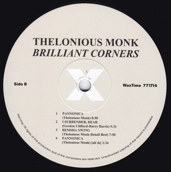 Thelonious Monk - Brilliant Corners |