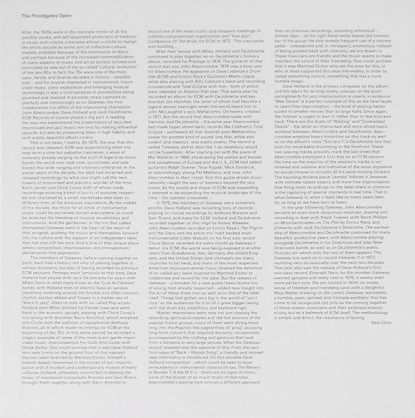 John Abercrombie, Dave Holland, Jack DeJohnette - Gateway (VINYL) |