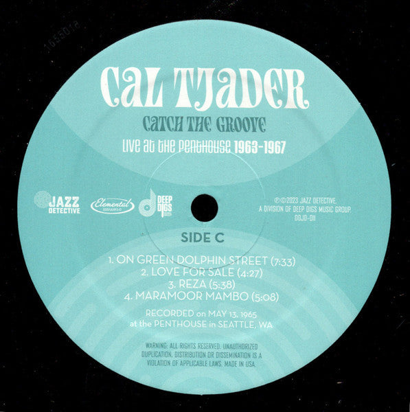 Cal Tjader - Catch The Groove (Live At The Penthouse 1963-1967) (VINYL RSD) |
