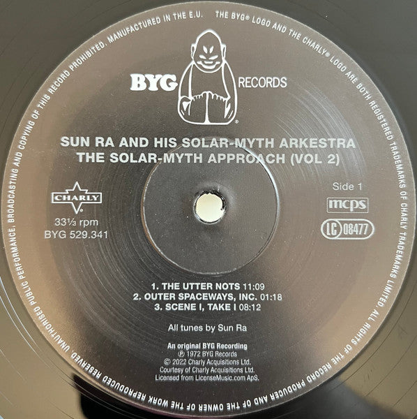 The Sun Ra Arkestra - The Solar-myth Approach (Vol 2)(VINYL) | Mint (M) Mint (M)