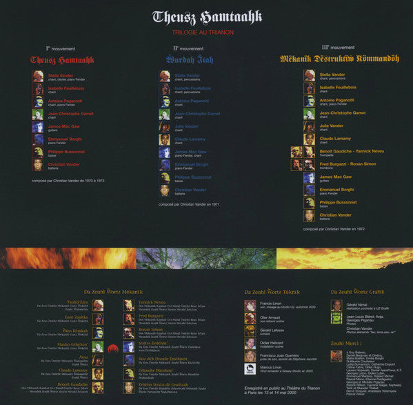 Magma - Theusz Hamtaahk Trilogie Au Trianon (4xVINYL) | Mint (M) Mint (M)