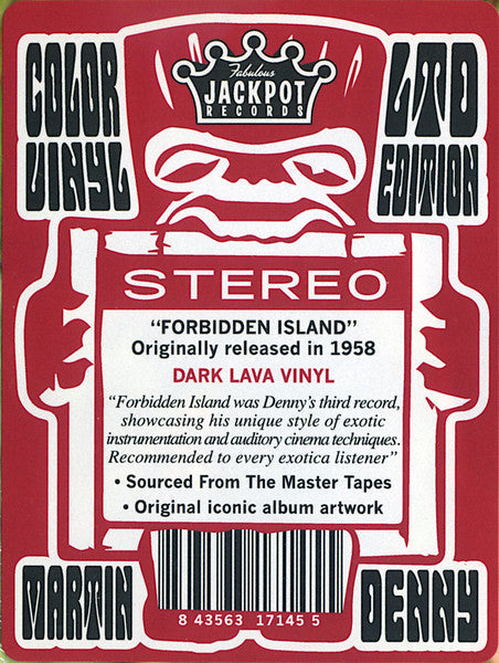 Forbidden Island (DARK LAVA VINYL) | Mint (M) Mint (M)