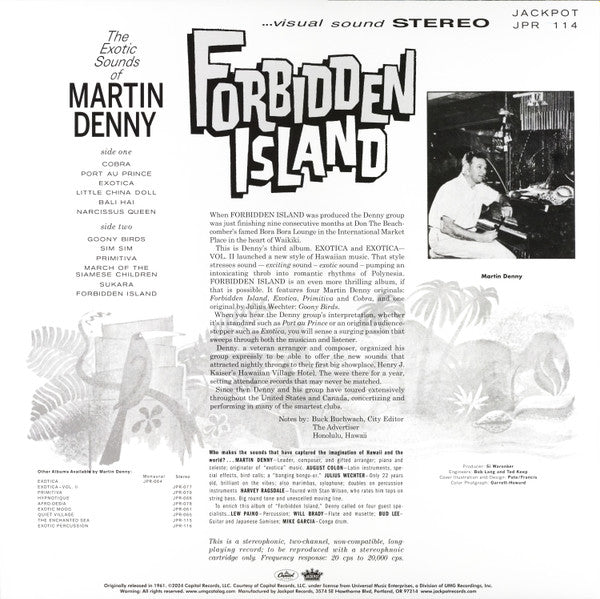 Forbidden Island (DARK LAVA VINYL) | Mint (M) Mint (M)