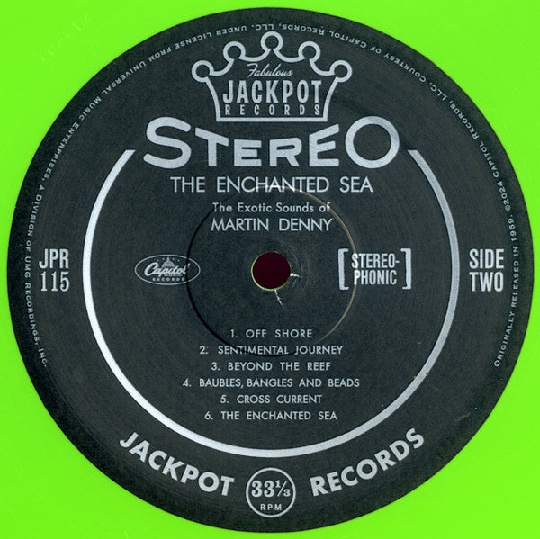 The Enchanted Sea (TIKI GREEN VINYL) | Mint (M) Mint (M)
