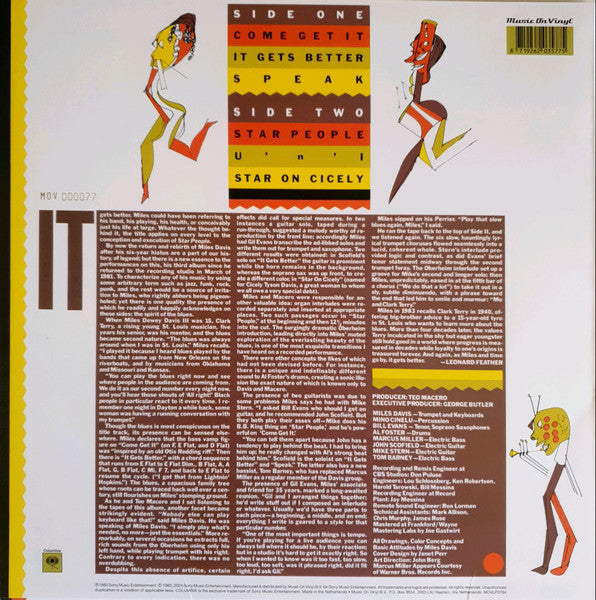 Star People (ORANGE & WHITE MARBLE VINYL) | Mint (M) Mint (M)