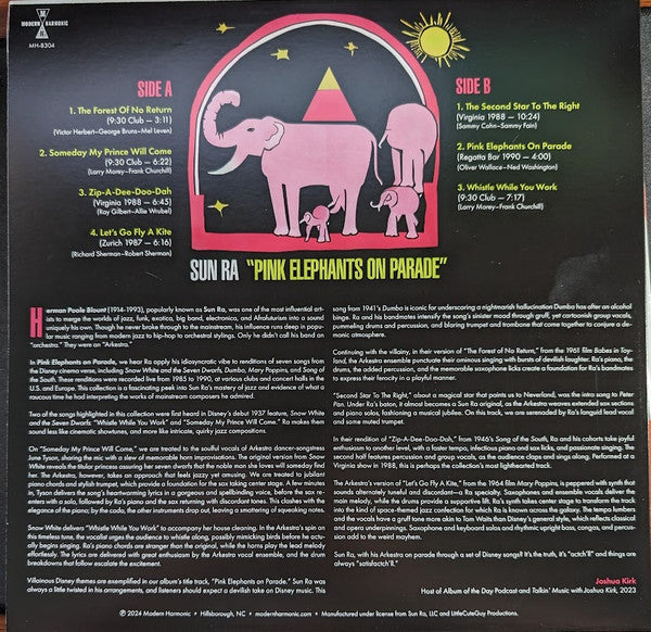 Pink Elephants On Parade | Mint (M)
