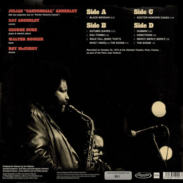 Poppin' In Paris - Live At L'Olympia 1972 | Mint (M) Mint (M)